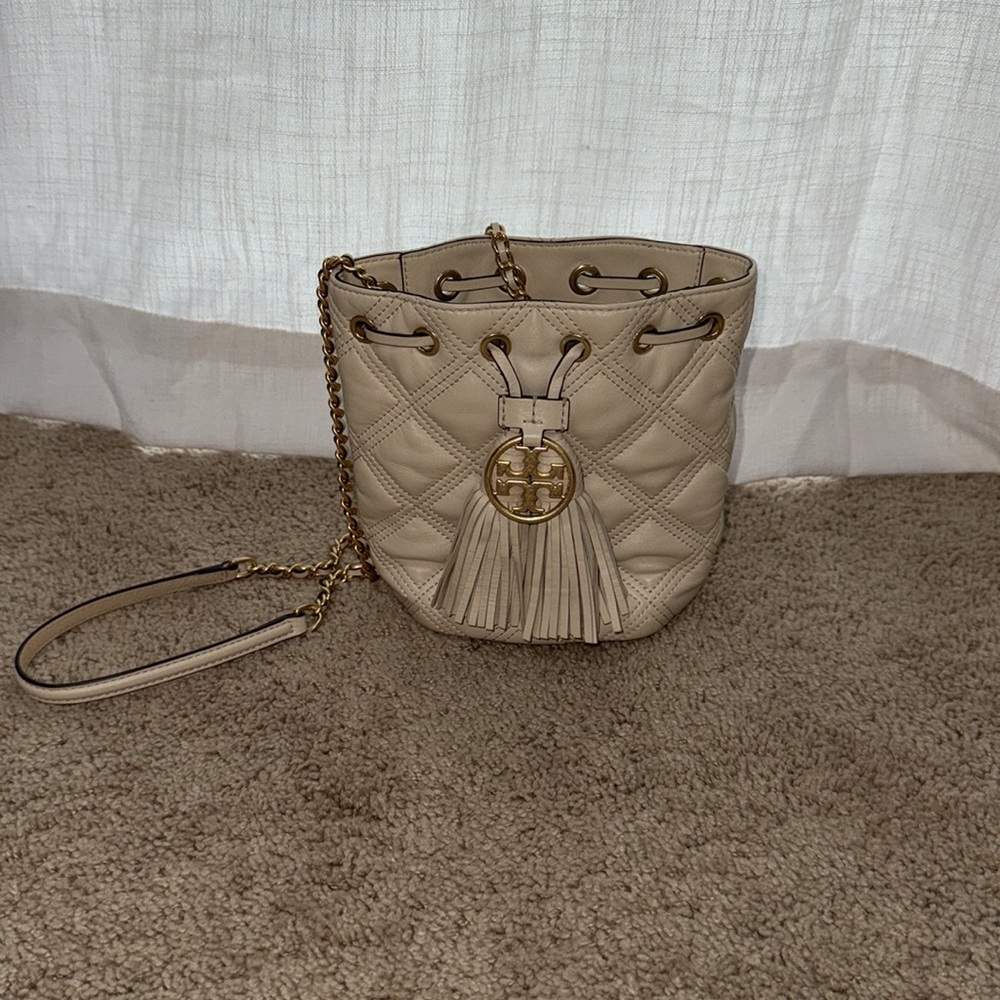 Tory Burch Fleming Soft Mini Bucket Bag